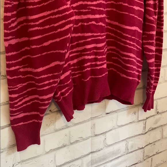 NWT Free Press zebra striped sweater - Picture 4 of 7